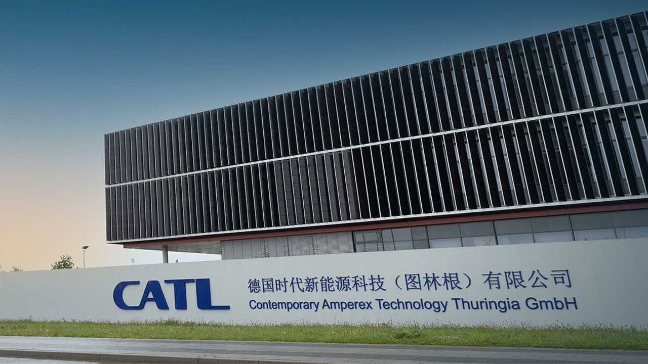 CATL new battery cell plant in Thuringia, Germany